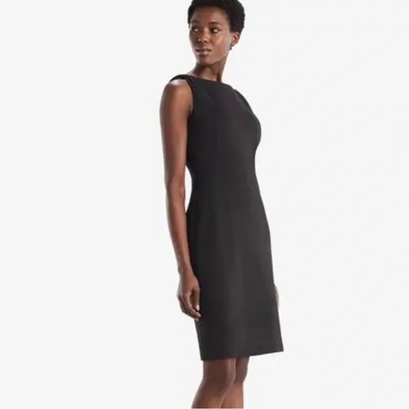 MM. Lafleur The Lydia Charcoal Sleeveless Twisted Tank Dress Size 16 - Picture 1 of 10